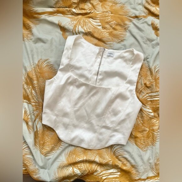 Sunday Best Shiloh satin bustier M birch - Picture 3 of 4